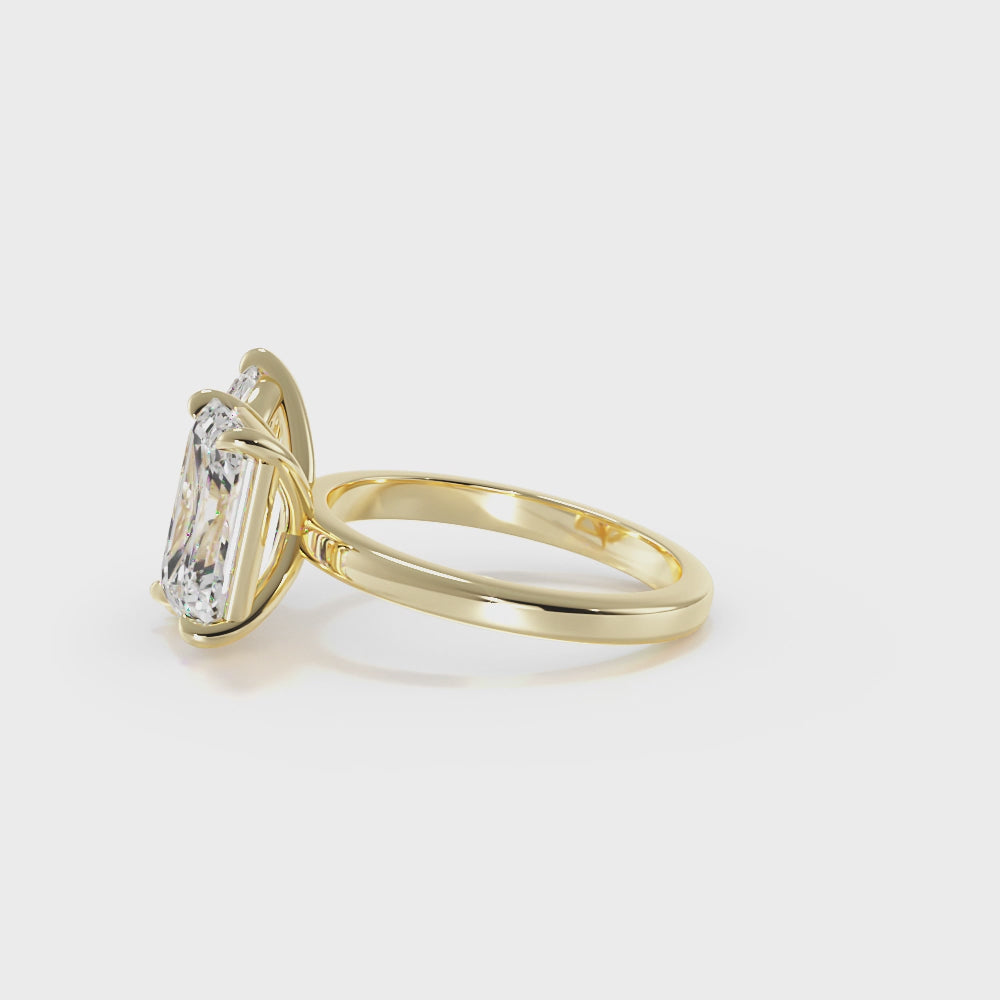 Toi Et Moi Two Stone Marquise and Emerald | Engagement Ring Dallas