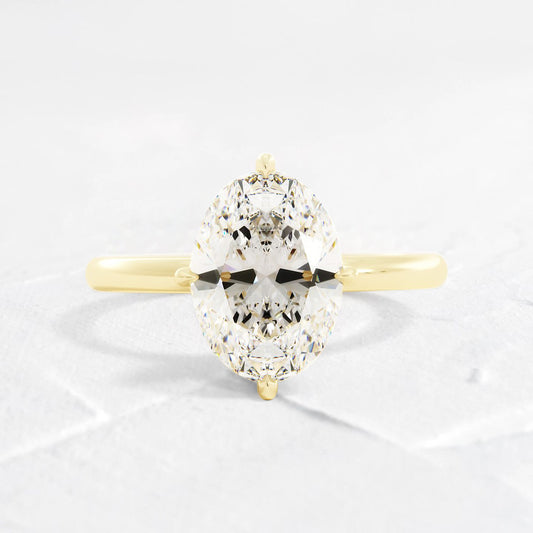 Ava Oval Cut Diamond Engagement Ring